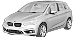 BMW F45 P135E Fault Code
